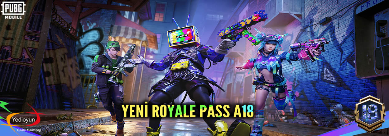 PUBG Mobile Royale Pass A18 Sat�n Al - PUBG Mobile UC Sat�n Al
