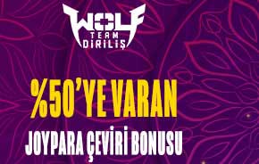 Wolfteam %50'ye Varan Ekstra Nakit Kampanyası 12-14 Ağu 2022